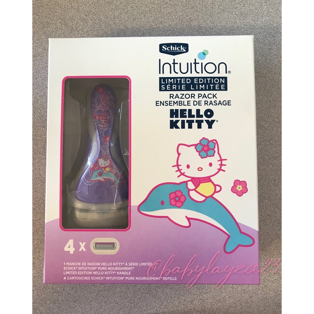 Schick Intuition LE Hello Kitty Razor w refills